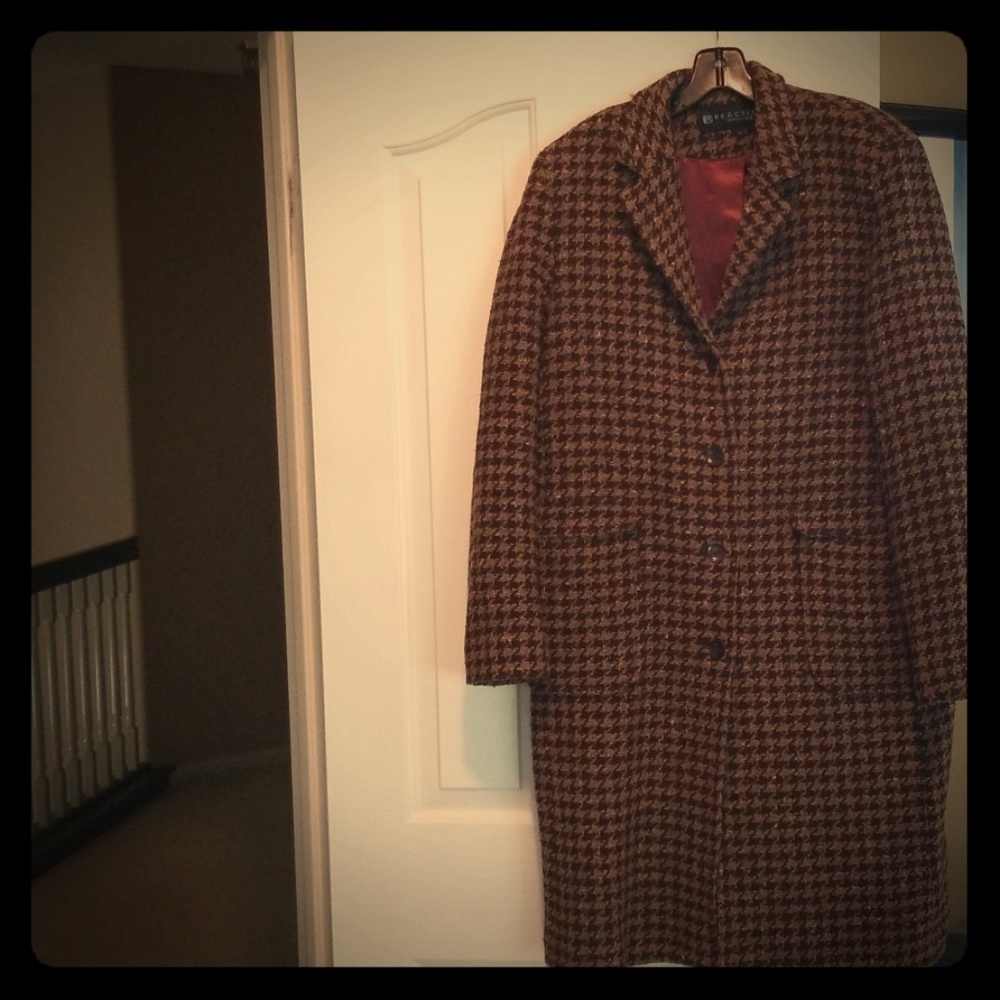 Reaction  Kenneth  Cole  Over Coat